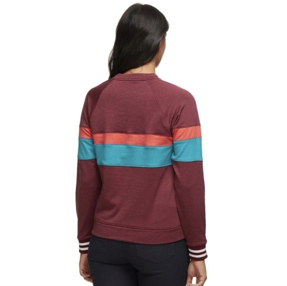 Cotopaxi Bandera Crew Fleece Sweatshirt Port Women's Small - Picture 2 of 7